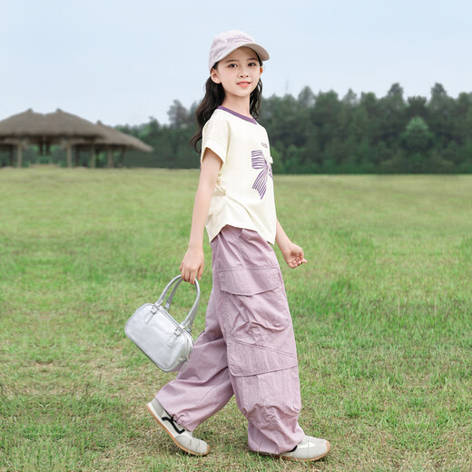YouMi House Girls Traje casual Summer 2025 Nuevo moderno de moda