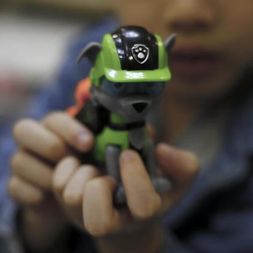 Paw Patrol Toy Set Patrol Rescue Dog Doll Ensemble de chiens déformés Ensemble complet de 6 chiens transformés de haute qualité + 1 coffret cadeau Captain Ryder Emballage sans chute de peinture