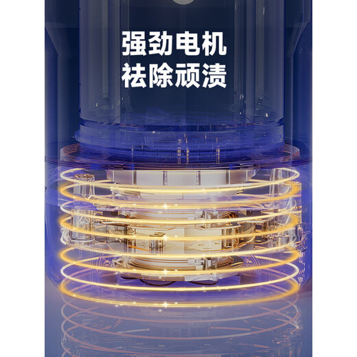 Xiaomi Guoba Washing Machine Portable Small Washing Socks and Underwear Mini Single Dormitory Visual Washing and Removing Integrated Upgraded Model 12L Purple Blu-ray + Bass Cleaning