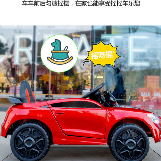 Timminy Mercedes-Benz large baby electric car four-wheel remote control can sit on children off-road stroller baby toy car can sit on people Black super + full function 9 hours of play leather seat / lithium battery extra large body + double doors