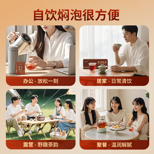 勐昌號茶叶云南普洱茶熟茶5年熟普小方片175g