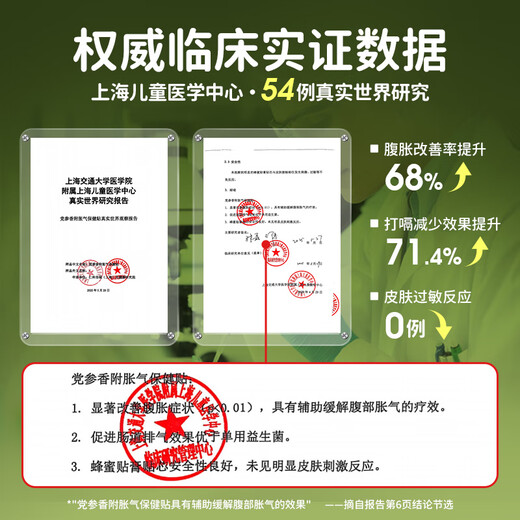 Renhe bloating patch for babies newborns 0-3 months old children bloating patch for babies belly button and soles of the feet