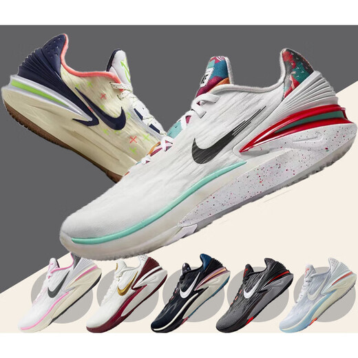 耐克（NIKE）Air Zoom GT Cut 2 兔年限定 黑红低帮实战篮球鞋DJ6013-001 FD9905-101白粉色 正品 42.5 偏小拍大半码