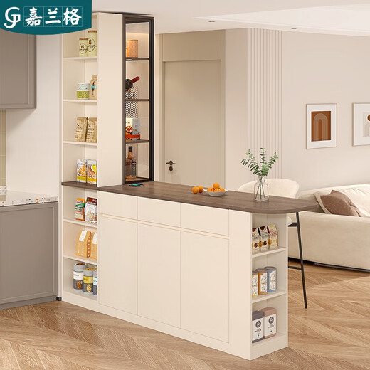 JPHZNB Cocina personalizada Mesa Middle Island Bar Gabinete de partición Gabinete lateral de comedor Cabinete de vino Integrado Gabinete de almacenamiento 9G374 Estilo 12 (sin luces y sin enchufe) 1478*60