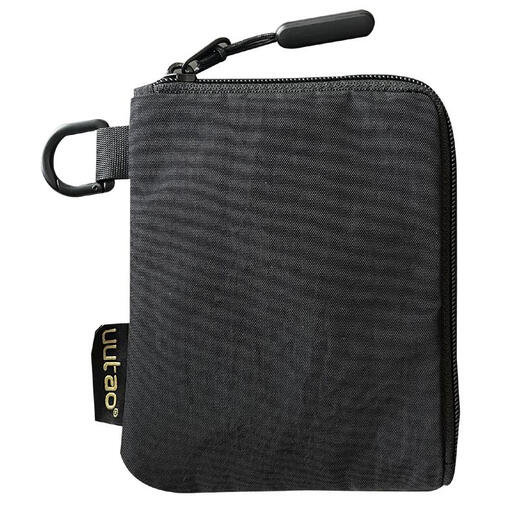 Sanqihu niche multifunctional passport bag ID storage bag travel portable waterproof coin wallet card bag black