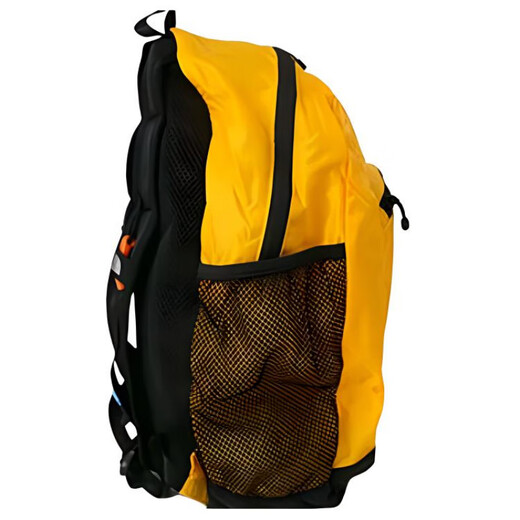北面（The North Face）立体图案舒适尼龙书包背包双肩包常规男女同款情侣款峰会金 峰会金