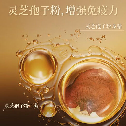 Tongrentang ganoderma lucidum порошковая порошковая капсула, разбивая стены, порошок спорт, повышает визиты на иммунитет для взрослых, средних и пожилых людей 1 коробка