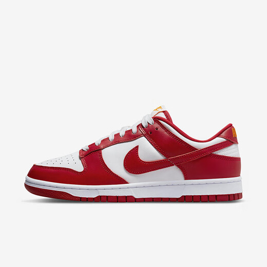 Nike (Nike) Chaussures masculines Dunk Low Retro Retro White et Red Mentes basses LOWELLEDS CAS des chaussures DD1391-602 40