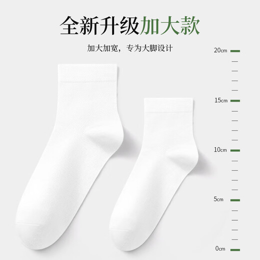 浪莎大码袜子女41一43夏季薄款纯棉松口中筒袜宽松加大加肥月子袜 主图款6色各1 6双 均码 纯棉女袜6双装加大码38-42