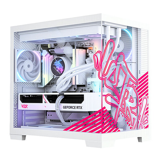 Colorful RTX5090D 5080 5070 Ti 5060 Ti graphics card desktop computer host 265K desktop diy assembly computer AI design e-sports game complete machine with four 265KF + RTX 5070Ti host