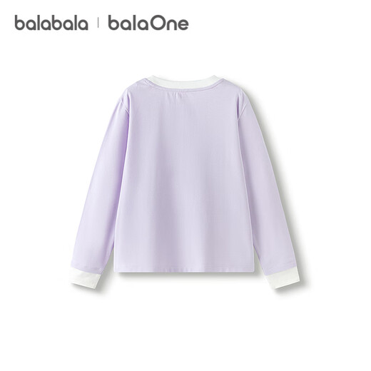 Bala Balaone children's clothing girls long-sleeved T-shirt children's 2025 spring and autumn inner children's top 208325100005