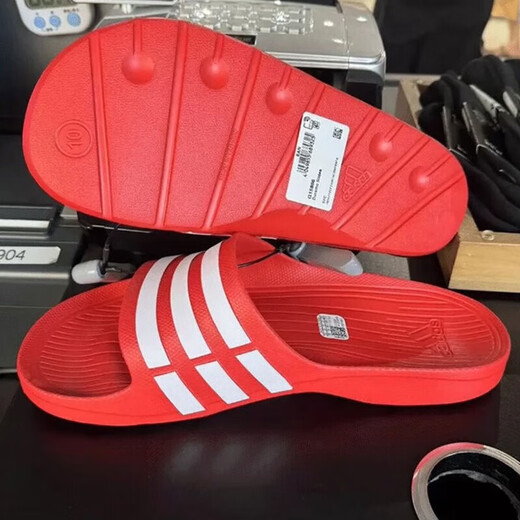 Adidas slippers men's shoes women's shoes summer new beach shoes light casual shoes outdoor breathable fashion sandals g15886 36.5