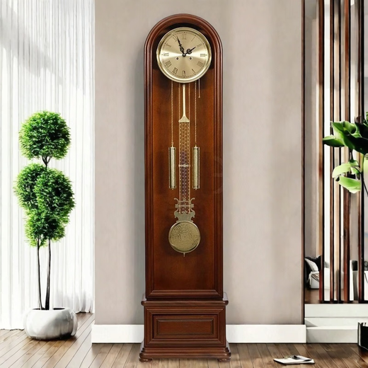 Yilisidu German quality clock new living room floor clock Hemler movement European mechanical clock northern vertical clock Chinese style 9922 North Star 31-day movement 14 inches