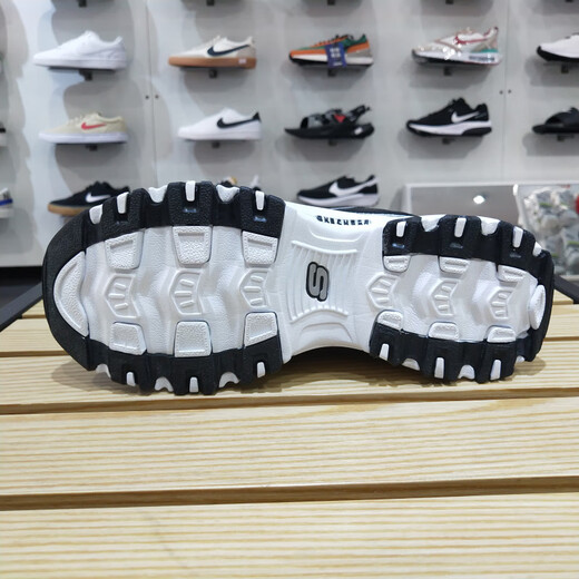 
Skechers women's shoes casual sponge cake shoes thick sole dad shoes sports panda shoes 11923896269896276 official flagship 11979-WSL 35