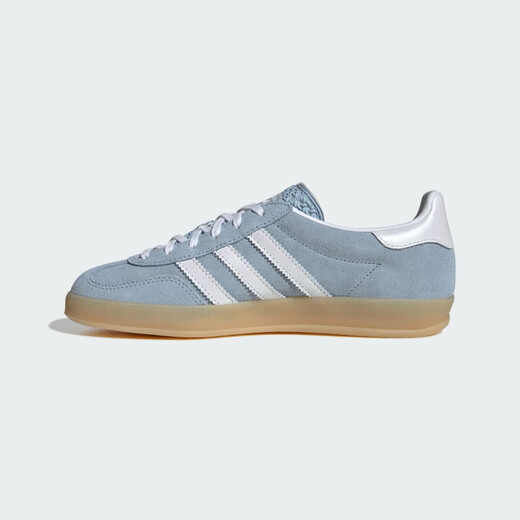 Adidas (adidas) Clover Chinese Valentine's Day Gift Women's GAZELLE INDOOR W Casual Shoes JQ7009 Pink Blue 37