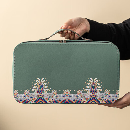 Xinyu Li Ru Kiln Tea Set Complete Set High-End Souvenirs Housewarming New Home Moving Gift Father's Birthday Gift Men's Practical