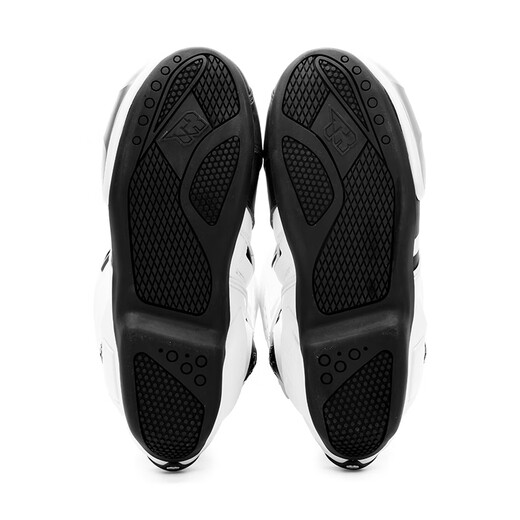 TR motorcycle riding boots anti-fall competitive racing shoes for men and women Tiger road rally track rider shoes for all seasons X-ONE white and black PRO 41