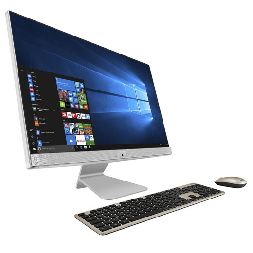 ASUS Falcon V423.8-inch commercial office all-in-one computer (i5-8265U8G128GSSD+1T2G independent display full HD door-to-door after-sales) white