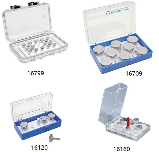 Laborelektronenmikroskop Probenbox SEM-Scan-Elektronenmikroskop-Probenbox-Box Nagelförmige Probe Tabelle Speicherbox 16799 (ohne Probe Tabelle) 18-Loch