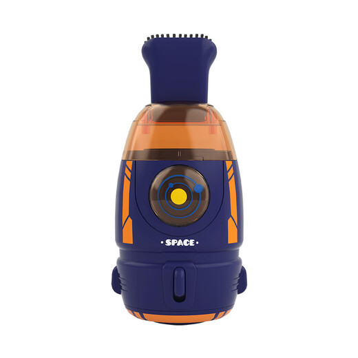
Yushuai electric desktop vacuum cleaner to clean children's rubber dandruff keyboard small and convenient rocket desktop cleaning machine 628 rocket vacuum cleaner - English packaging [blue-battery version]