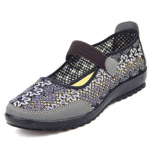 Lism alte Peking-Stoffschuhe Frauenschuhe Stoff Sandalen 2025 Neue Mann des alten Mannes Oma Schuhe 7170-66 Red 35 Frauenstil x