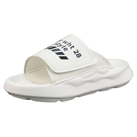 
NOSSKISS International Luxury Brand Men's Shoes and Slippers High-end Men's Flip Flops Comfortable Anti-Slip Beach Drag Fashionable and Versatile Sandals White [Brand Gift Box] 40