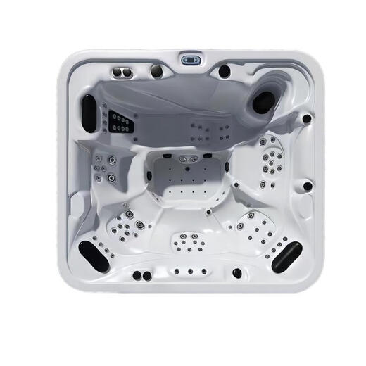 
Pupan Customized Outdoor Jacuzzi Garden Villa Hotel Finished Bath B&B Constant Temperature Heating Multi-person Spa WS-693 2150x2150x900mm 8