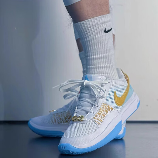 NIKE Zeqi Sports Nike Ja 1 Morant 1st Generation Yuanyang Practical Basketball Shoes FV1291-100_Year of the Dragon_Spot Speed Warehouse 40