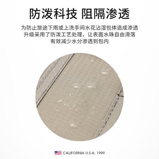 TFO 北美系列旅行证件包 旅游多功能护照卡夹斜挎包9802422 灰色