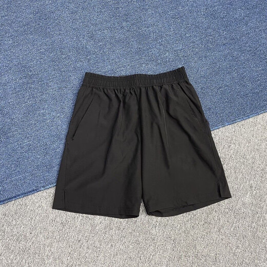 NBA Kids-nike Summer Thin Ice Silk Sports Shorts Woven's Woven Séchure lâche et décontracté Fitness Training Basketball Four [blanc] 983-Purple L