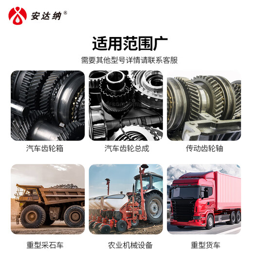 Vehicle gear oil fully synthetic lubricant heavy-duty vehicle transmission axle rear axle GL5 heavy truck quarry truck agricultural machinery equipment 75w90 transmission oil 75W-90 fully synthetic vehicle gear oil 18L/15kg