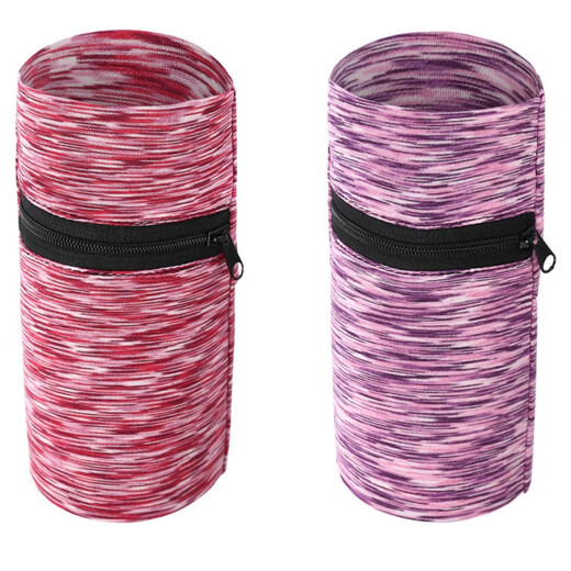 YWZR Sports Wristband Zipper Wrist Bag Outdoor Cycling Running Travel Yoga Arm Bag Coin Key Mobile Phone Bag Sapphire Blue Zipper Wristband One Size