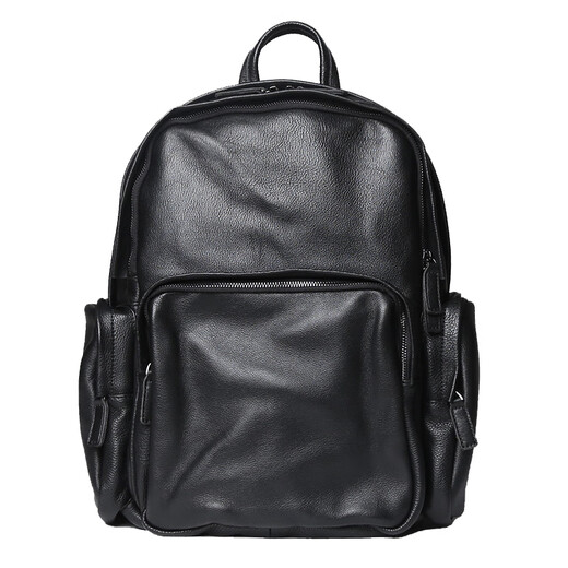 Sac de luxe de luxe anysmic sac masculin authentine cuir sac à dos pour hommes sac à dos sac d'ordinateur sac à dos sac à dos rétro rétro noir