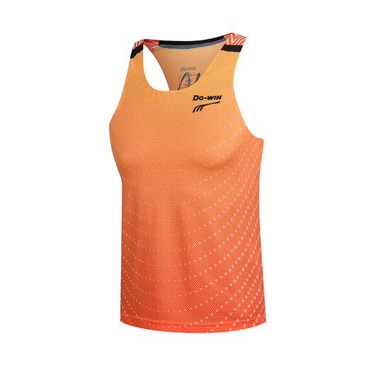 Do-win dios walker se chaleco de verano el verano transpirable maratón maratón corriendo camiseta sin mangas 2112020 naranja m