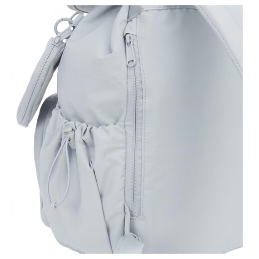 North Face Breeze Fashion Logo Sac à dos en nylon imprimé pour les femmes gris gris froid gris