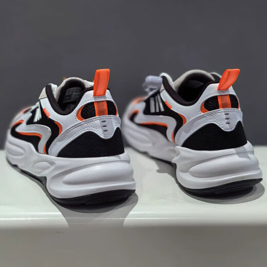 阿迪达斯 （adidas）跑步鞋男鞋女鞋2025秋季新款运动鞋SPIRITAIN 2000缓震老爹鞋休闲 JH7371黑白橙 36.5  (225MM)
