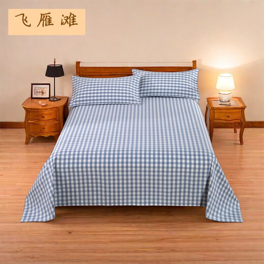 High-end Class A pure cotton old coarse cloth maternal and infant grade sheet single piece thickened encrypted cotton quilt baby sleeping sheet and Kang sheet Class A gb237 color maternal and infant grade 2.2x1m + 1 pillowcase recommended 0.9m 0cm*0cm