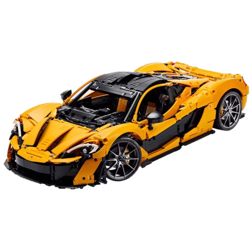 McLaren 1 Zusammenstellte Bausteine ​​Sportwagen-Rennsportmodellspielzeug für Erwachsene mit hoher Schwierigkeiten für Jungen und Mädchen [Perfect Version] McLaren P1-Step Subcontract-3893