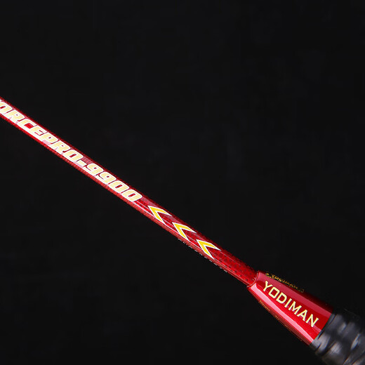 
Yodiman Badminton Racket 4U Full Carbon P9900 Offensive Single Shot (With threaded and wrapped in hand glue)