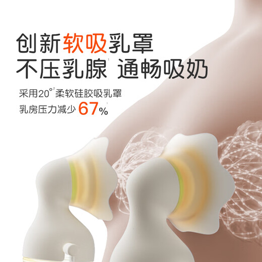 
Shixi breast pump electric painless fully automatic hand-free double-sided breast pump-24mm bra hood