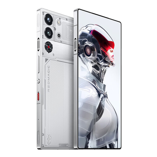 努比亚（nubia）红魔10SPro 12GB+256GB氘锋透明银翼 骁龙8至尊领先版 旗舰游戏手机 游戏肩键风冷散热 7050mAh