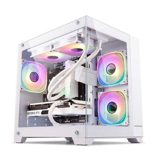 Colorful RTX4090/RTX4080/RTX4070/RTX5050 independent graphics + Core i5 14400F desktop computer e-sports host game live broadcast AI designer assembly machine configuration two i5 14400F + RTX4070 computer host brand new genuine + three-year warranty
