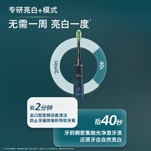 Philips (Philips) Cepillo de dientes eléctrico Pareja para adultos Regalo Smart Sound Wave Vibration Cepille de diamantes de cepillo de dientes eléctrico de cabello suave.
