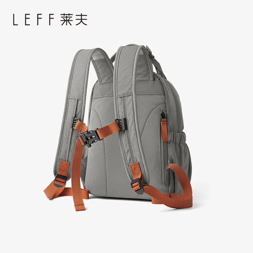 Leif's high-quality backpack, fashionable and versatile outdoor casual backpack, lightweight and practical travel bag, dark gray trumpet-can hold 9.7-inch flat panel