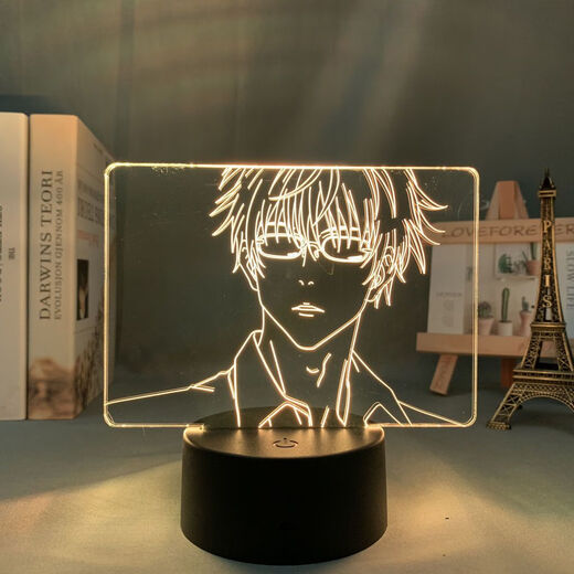 Ruizhixuan kehrt zu Wujowu 3D Night Light Figur Animation periphere Desktop-Ornamente Schlafheim, um die Geschenkideen der Schüler zu senden.
