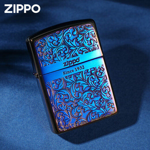 Zippo более легкая броня копченое золото жареные голубые Tangcao Zpoo Limited Wind-Resepne Zppo Kerosene Cromeed Gold