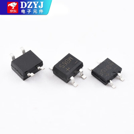 Original genuine UMW MB6S/MB10S/MB6F/MB10F/MB6M/MB10M rectifier bridge stack UMW/Friend Taiwan MB10F (0.8A) patch (20 pieces)