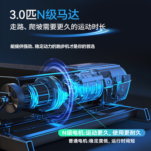 ICON American treadmill T10, high-end color screen walking machine for home use, climbing weight loss, folding silent gym equipment, top seller in North America, high-definition large screen, installation included