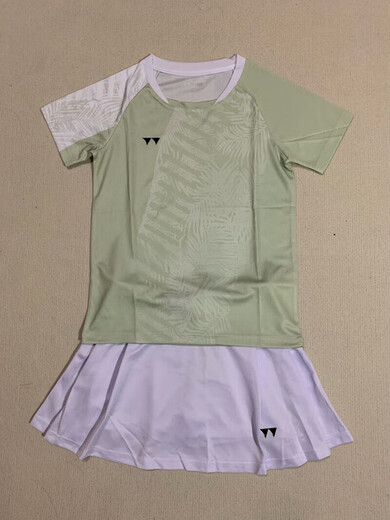 Yonex Sports Fot Fot Fot Brink Badminton костюм женский костюм Новый быстросохлый дышащий конкурс для соревнований в спортивных соревнованиях спортивных спортивных брюк с короткими рукавами и юбка 5009# Top Lop Lop Men Style L (женский 135-145 джин [Джин равняется 0,5 кг] можно носить)
