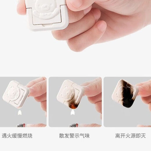 Socket protective cover, children's anti-electric shock safety plug, baby socket hole switch plug, anti-electric shock socket protective plug, double insurance/prevent baby from touching, two holes *1 pack